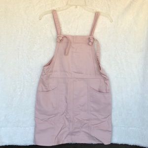 Baby pink jumper skirt